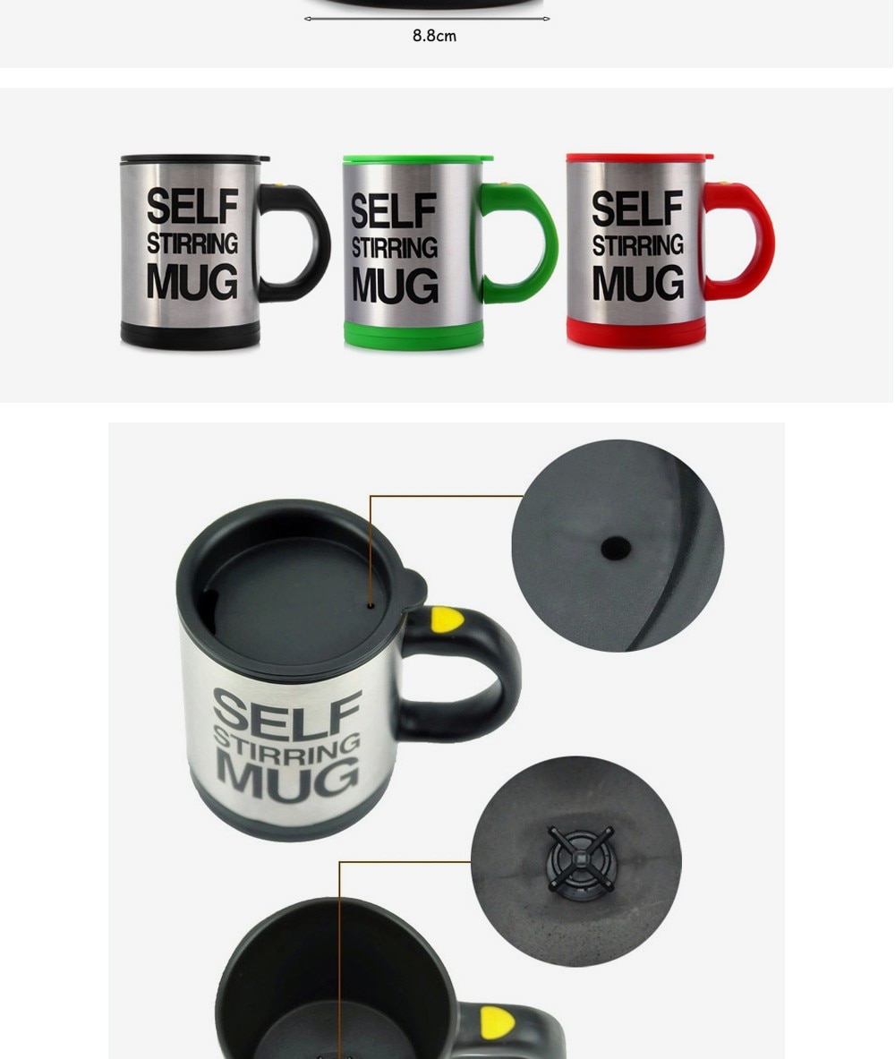 400Ml Mug Automatic Electric Lazy Self Stirring Mug