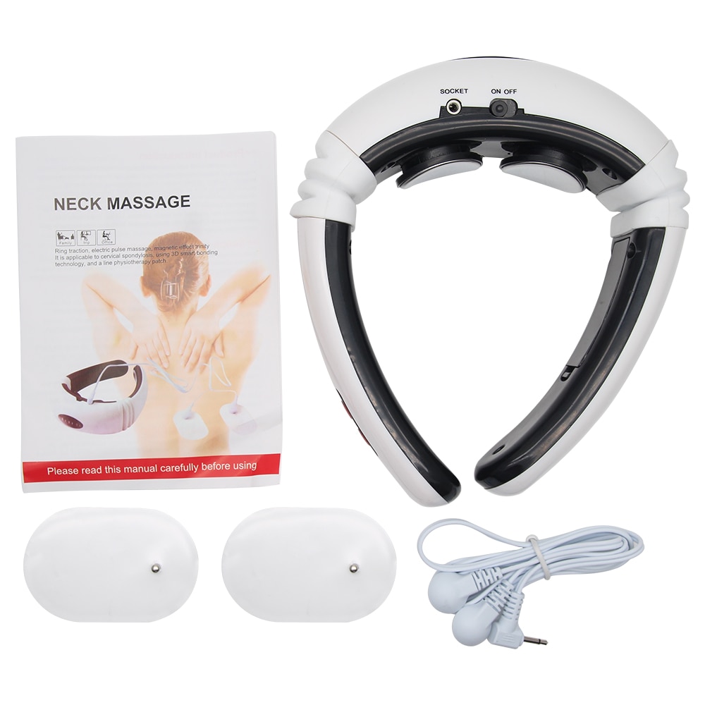 Electric Pulse Back and Neck Massager For Relaxation Electric Pulse Back and Neck Massager For Relaxation