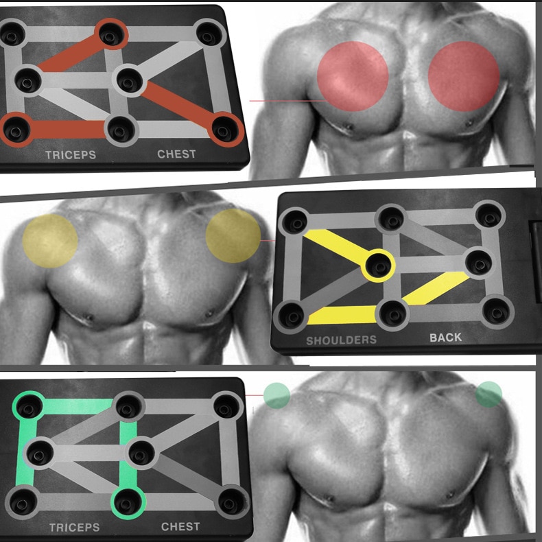 Multifunction Push Up Rack Board Comprehensive Fitness Exercise