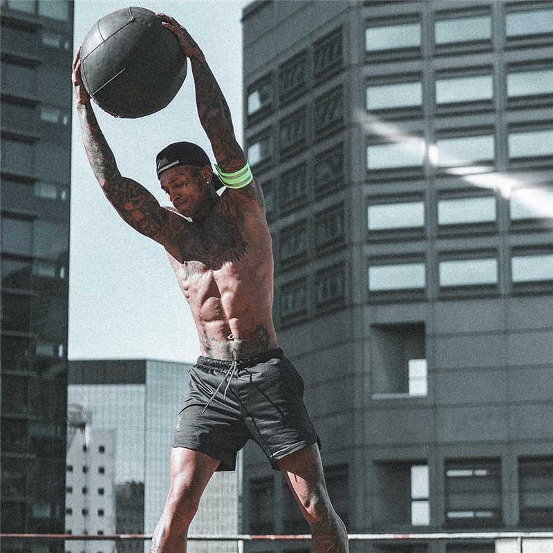 Men's Running Shorts 2 in 1 Double-deck & Quick Drying Men's Running Shorts 2 in 1 Double-deck & Quick Drying