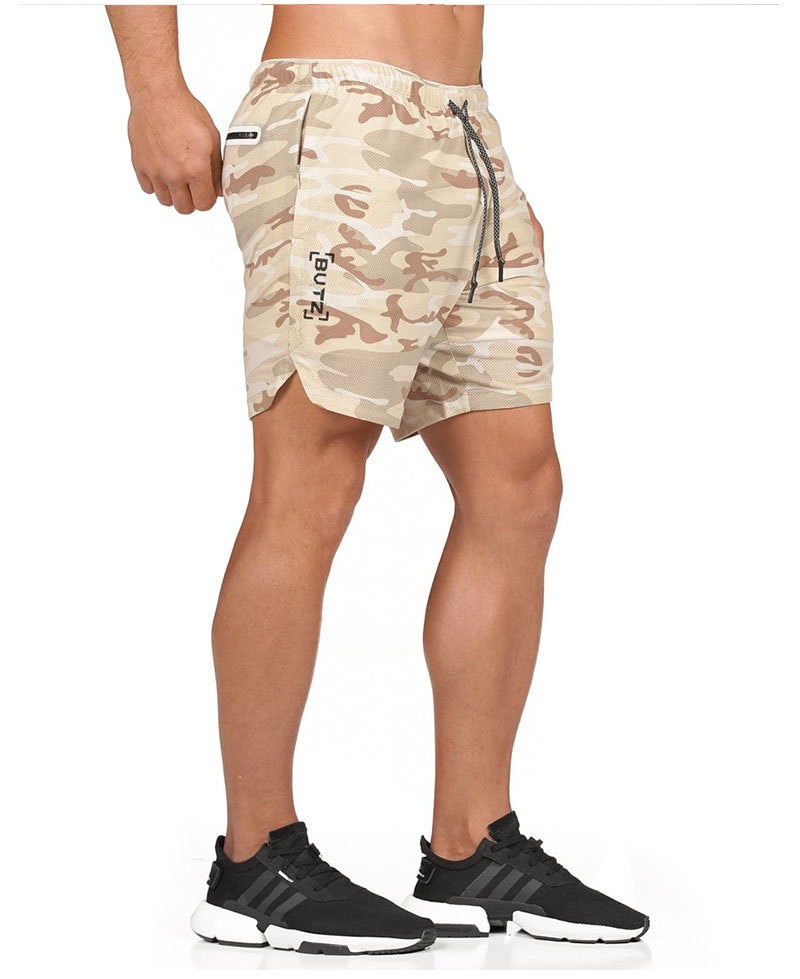 Men's Running Shorts 2 in 1 Double-deck & Quick Drying Men's Running Shorts 2 in 1 Double-deck & Quick Drying