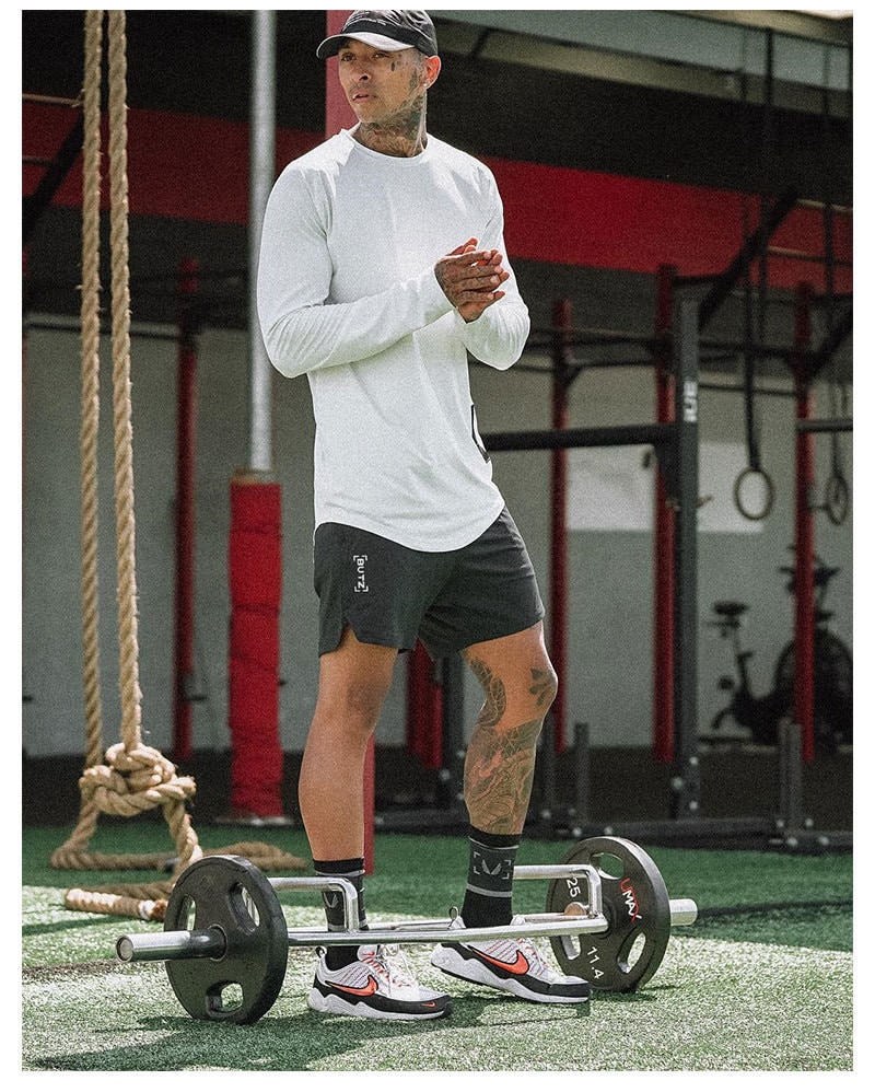 Men's Running Shorts 2 in 1 Double-deck & Quick Drying Men's Running Shorts 2 in 1 Double-deck & Quick Drying