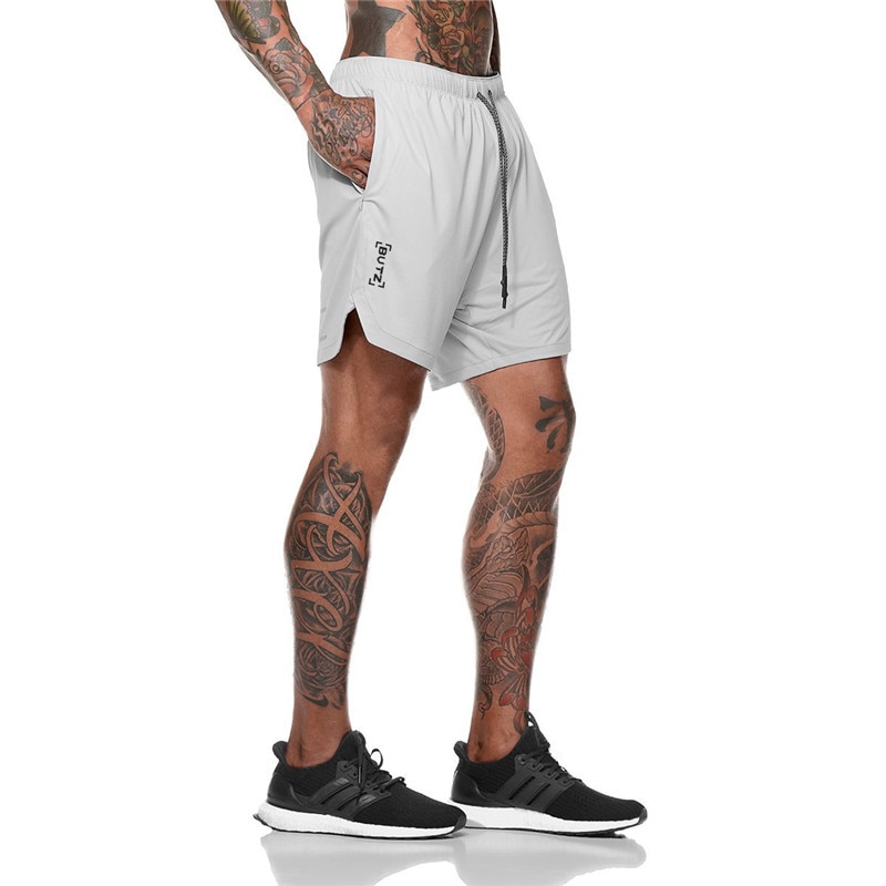 Men's Running Shorts 2 in 1 Double-deck & Quick Drying Men's Running Shorts 2 in 1 Double-deck & Quick Drying