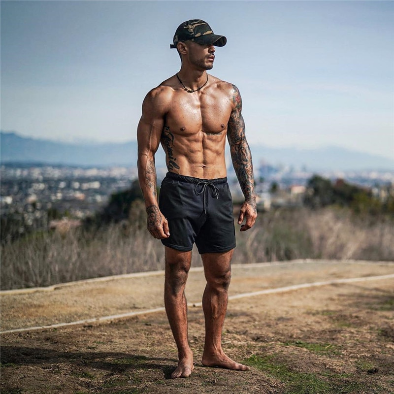 Men's Running Shorts 2 in 1 Double-deck & Quick Drying Men's Running Shorts 2 in 1 Double-deck & Quick Drying