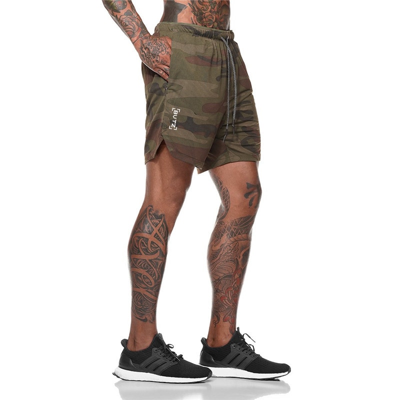 Men's Running Shorts 2 in 1 Double-deck & Quick Drying Men's Running Shorts 2 in 1 Double-deck & Quick Drying