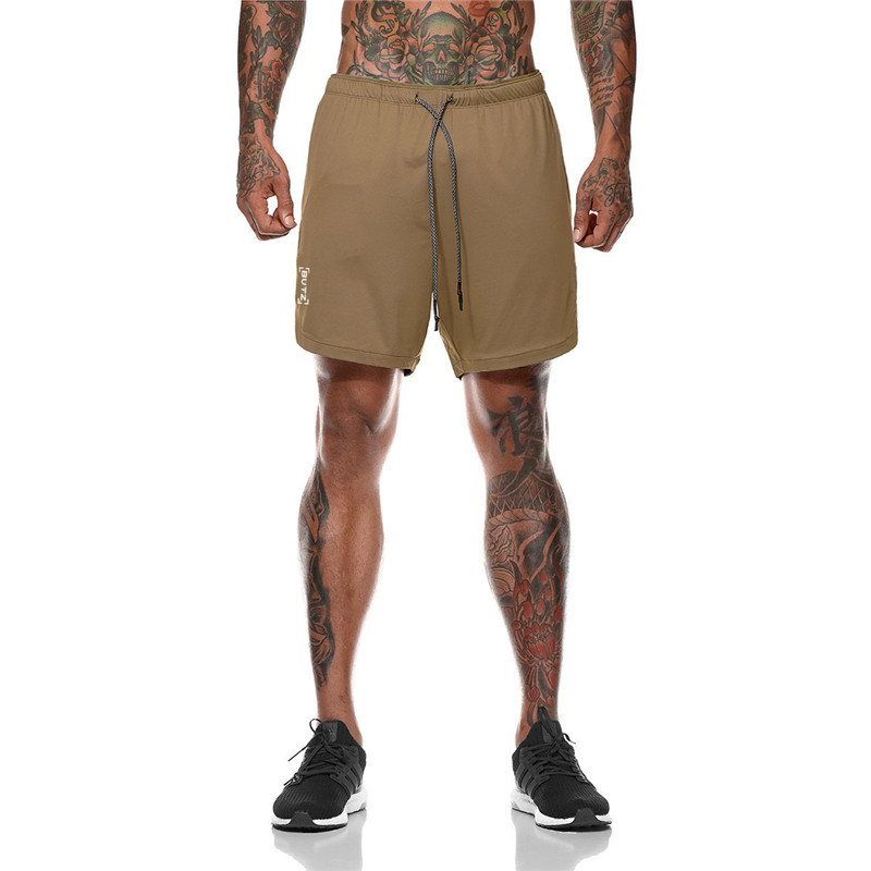 Men's Running Shorts 2 in 1 Double-deck & Quick Drying Men's Running Shorts 2 in 1 Double-deck & Quick Drying
