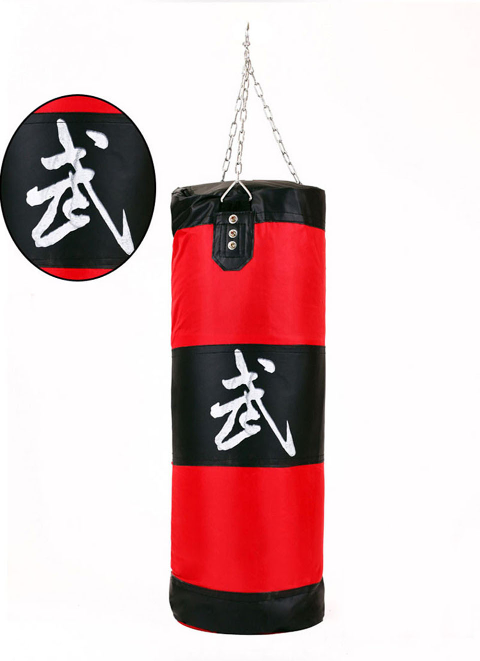 Fitness MMA Boxing Sandbag with Set Wraps & Hook & a pair Gloves