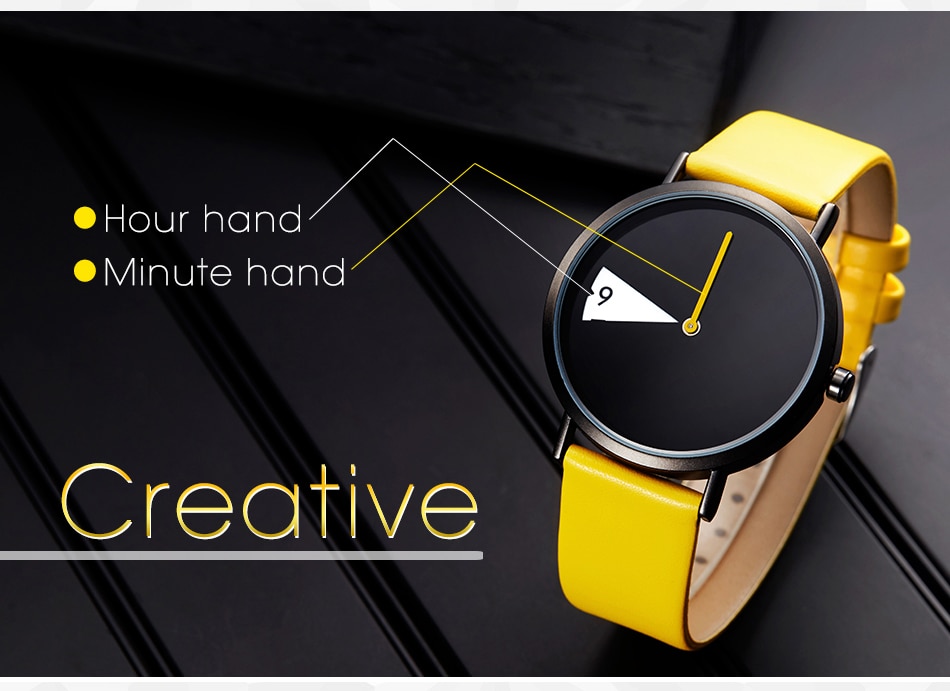 Minimalist Women Watch Ultra-Thin Leather Strap Fashion Quartz Ladies Watches Waterproof