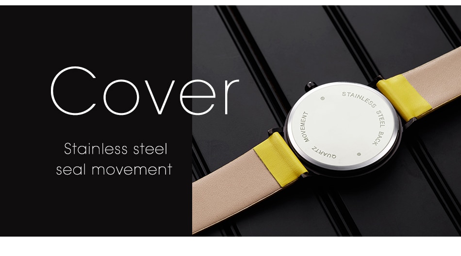 Minimalist Women Watch Ultra-Thin Leather Strap Fashion Quartz Ladies Watches Waterproof