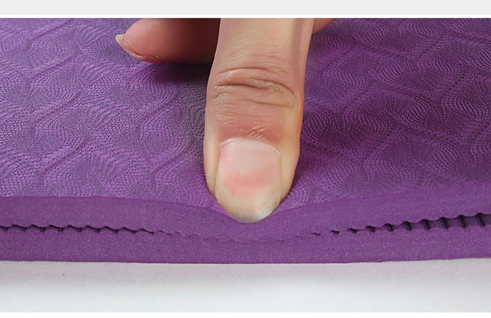 1830*610*6mm TPE Yoga Mat with Position Line Non Slip Carpet Mat For Beginner Environmental Fitness Gymnastics Mats 1830*610*6mm TPE Yoga Mat with Position Line Non Slip Carpet Mat For Beginner Environmental Fitness Gymnastics Mats