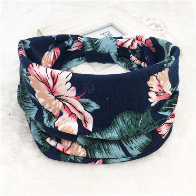 Cotton Women Headpiece Stretch TurbanHair