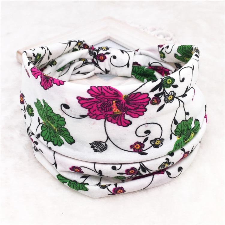 Cotton Women Headpiece Stretch TurbanHair