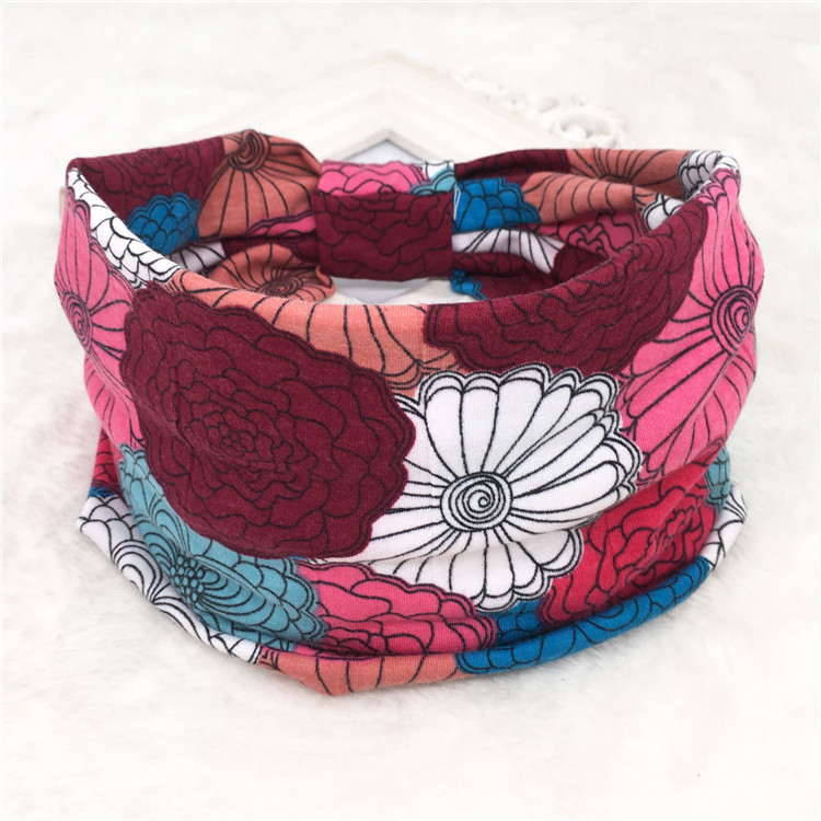 Cotton Women Headpiece Stretch TurbanHair