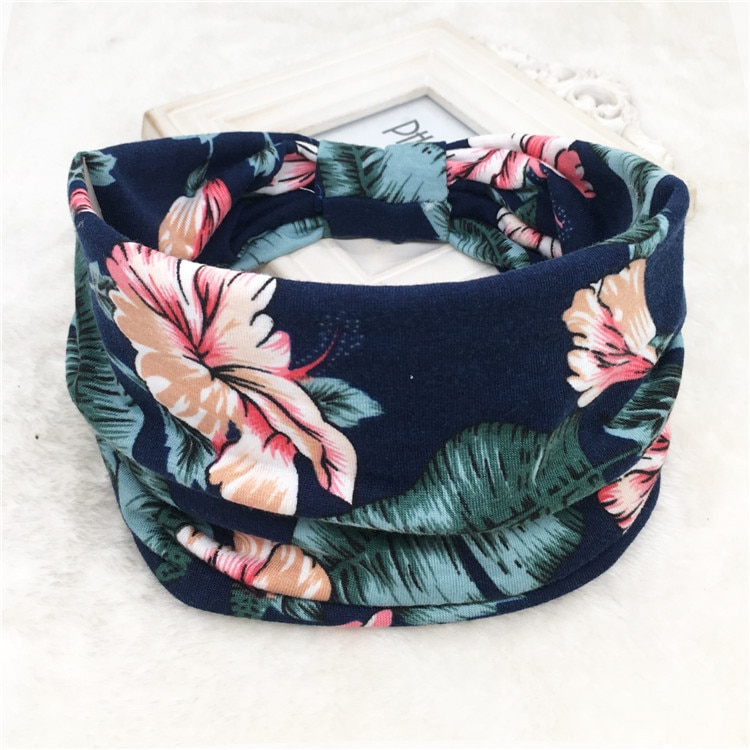 Cotton Women Headpiece Stretch TurbanHair