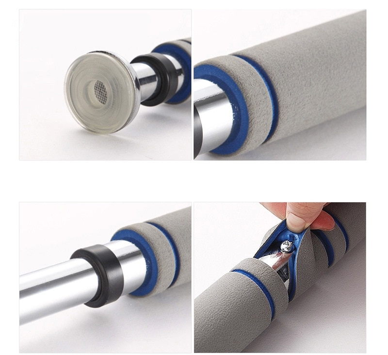 Door Horizontal Bars Steel 200kg Adjustable Home Gym