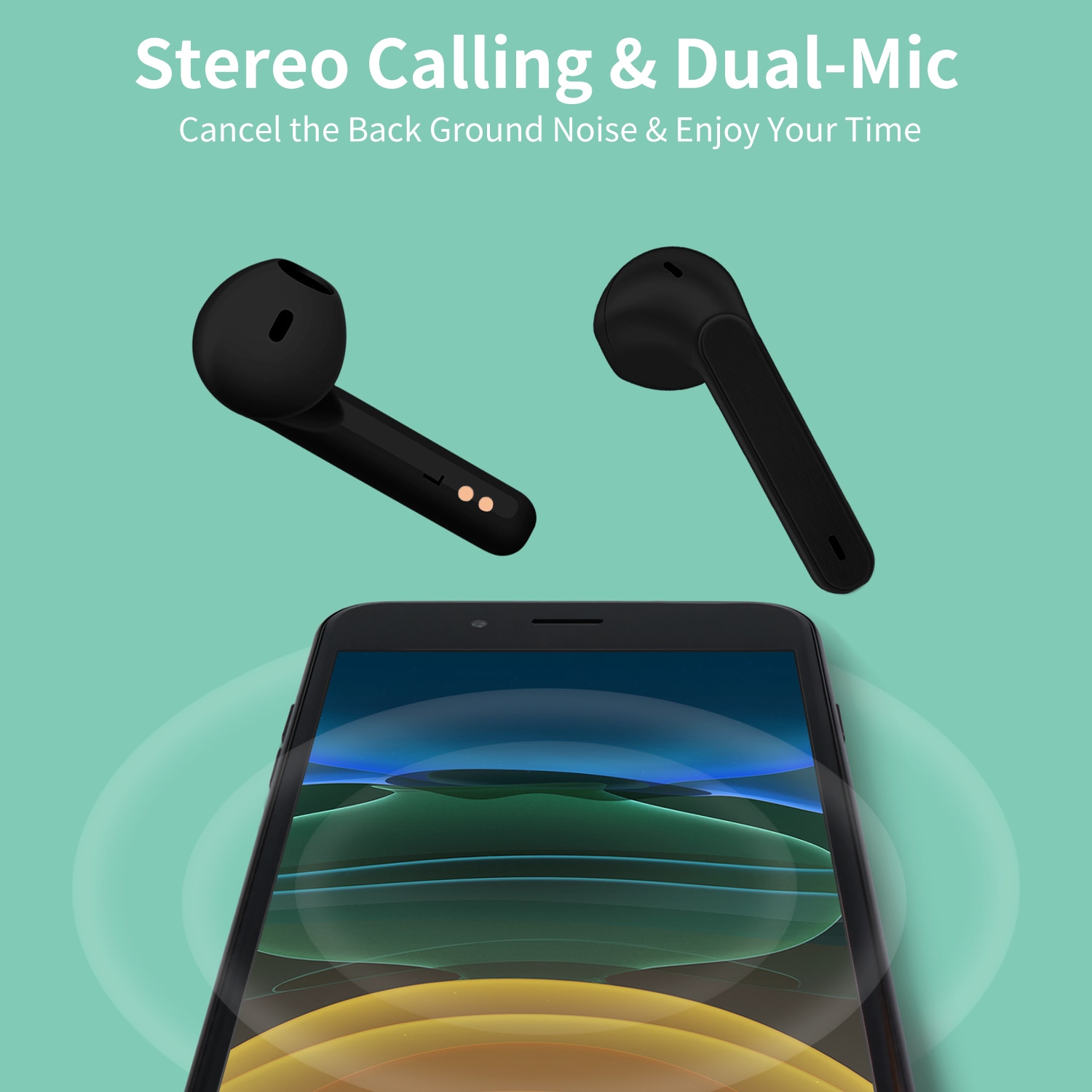 Wireless Bluetooth Earphone with Charging Case