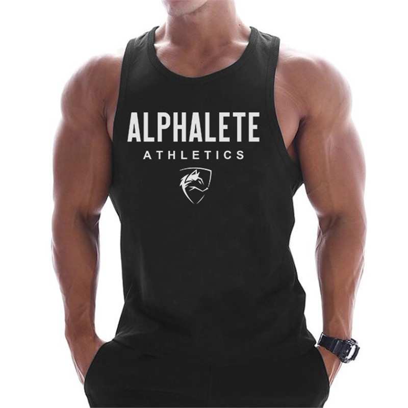 T-shirt sans manches pour homme, vêtement de sport, musculation, Fitness, course à pied, gym, 2020