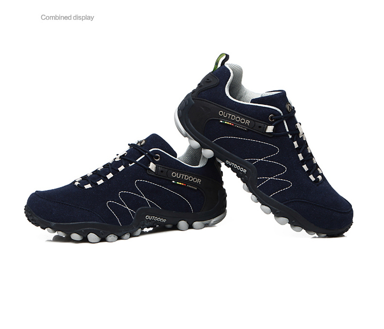 Women Leather Hiking Shoes Outdoor