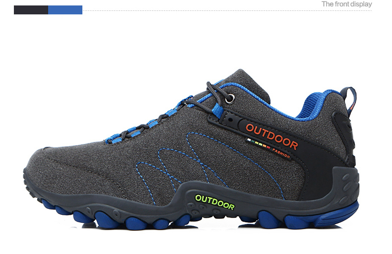 Women Leather Hiking Shoes Outdoor