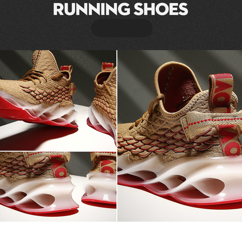 Sports Shoes High-quality Lace-up Athietic Breathable Blade Sneakers